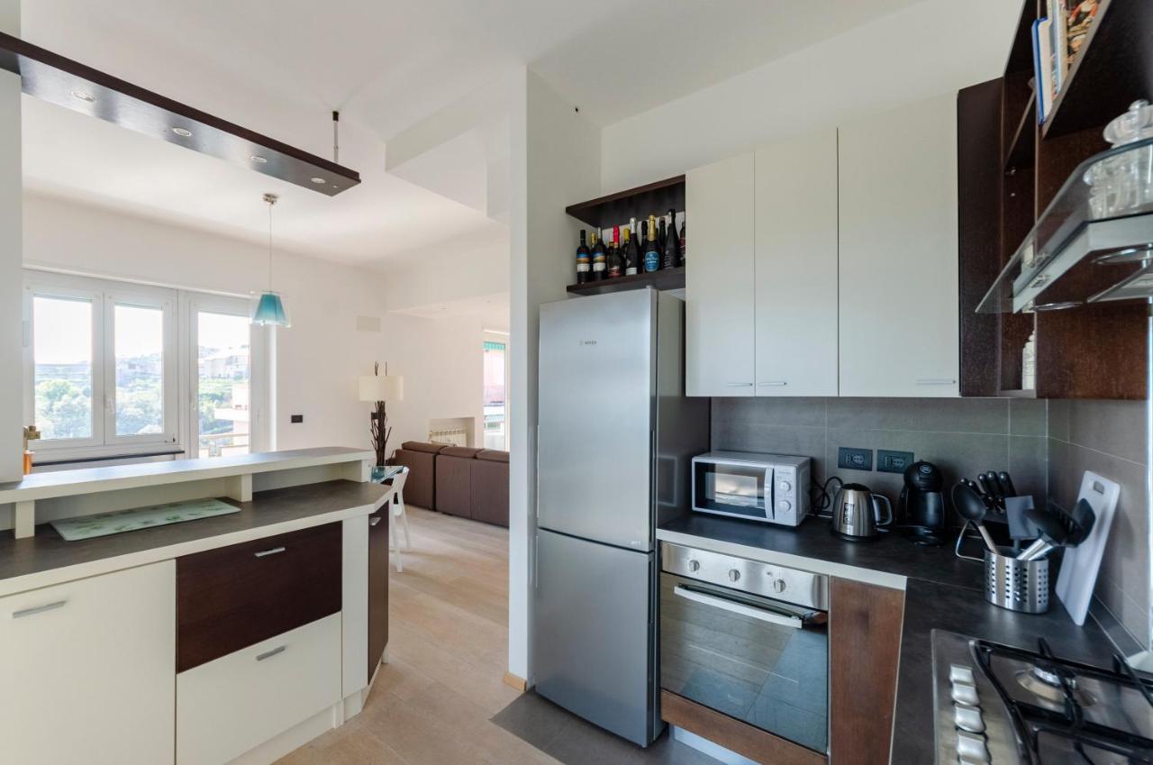 Joivy Great Flat With Sea View Apartment Genoa Ngoại thất bức ảnh