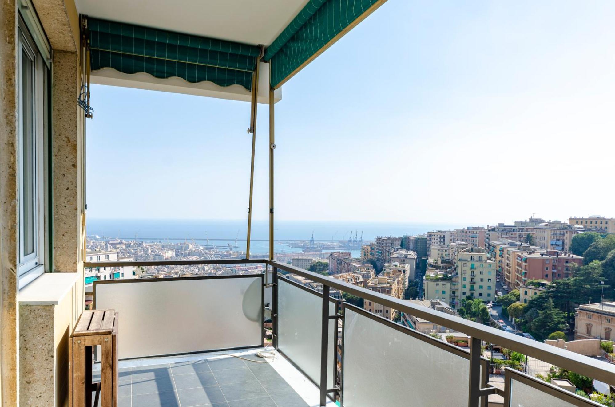 Joivy Great Flat With Sea View Apartment Genoa Ngoại thất bức ảnh