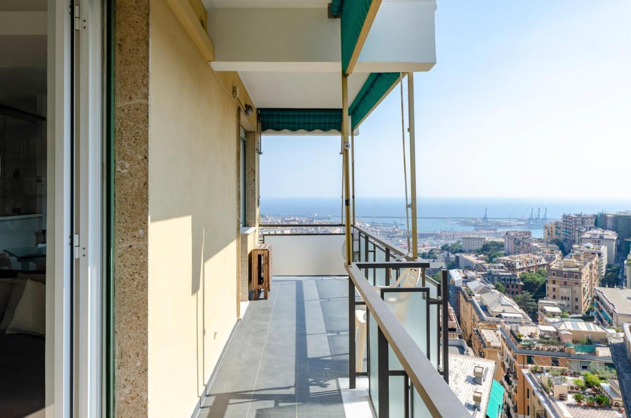 Joivy Great Flat With Sea View Apartment Genoa Ngoại thất bức ảnh