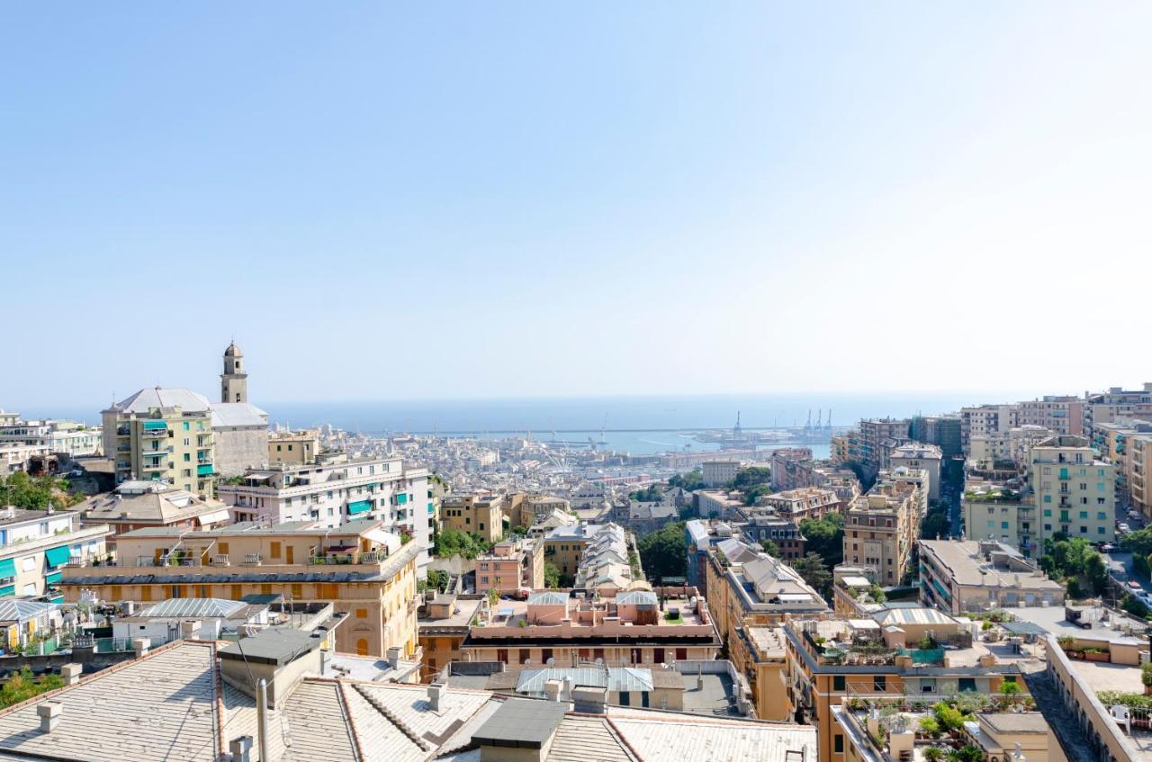 Joivy Great Flat With Sea View Apartment Genoa Ngoại thất bức ảnh